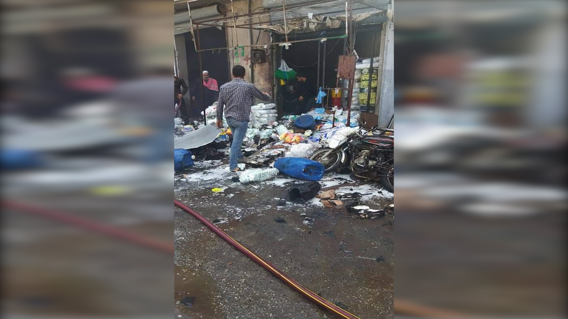 انفجارات متزامنة في مناطق سيطرة المجموعات المرتزقة بريف حلب الشمالي