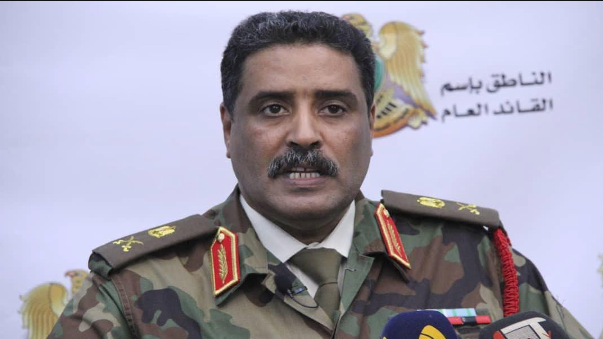 المسماري: تبني فائز السراج للهجوم على قاعدة عقبة بن نافع دليل على عد احترامهم للاتفاقيات الدولية