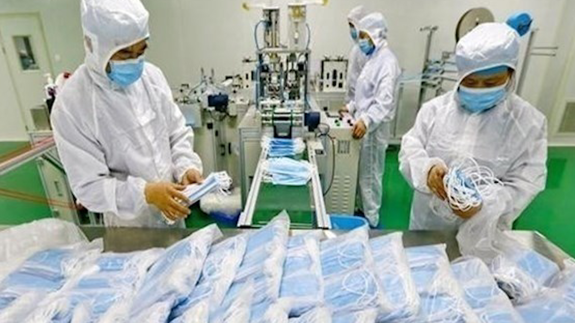 الصين باعت نحو أربعة مليارات قناع منذ بداية آذارالماضي