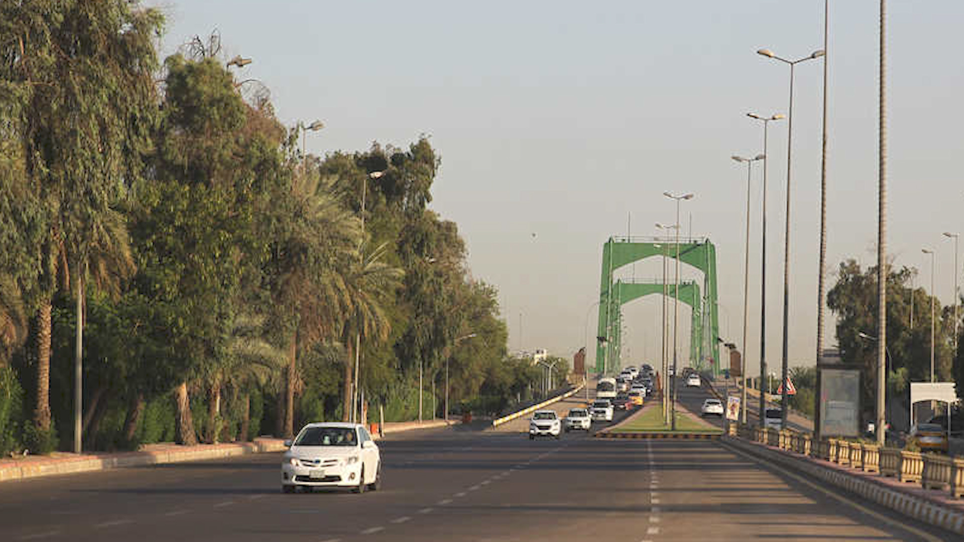 سقوط صاروخي كاتيوشا في محيط المنطقة الخضراء وسط بغداد