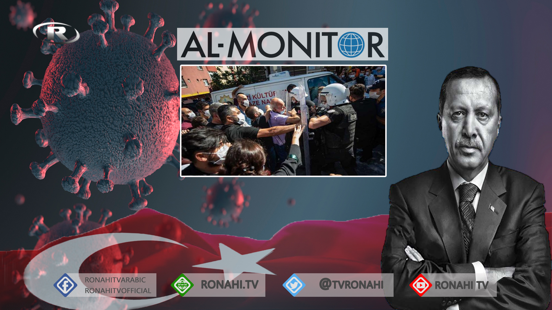 المونيتور: نظام أردوغان يستغل تدابير كورونا لقمع معارضيه