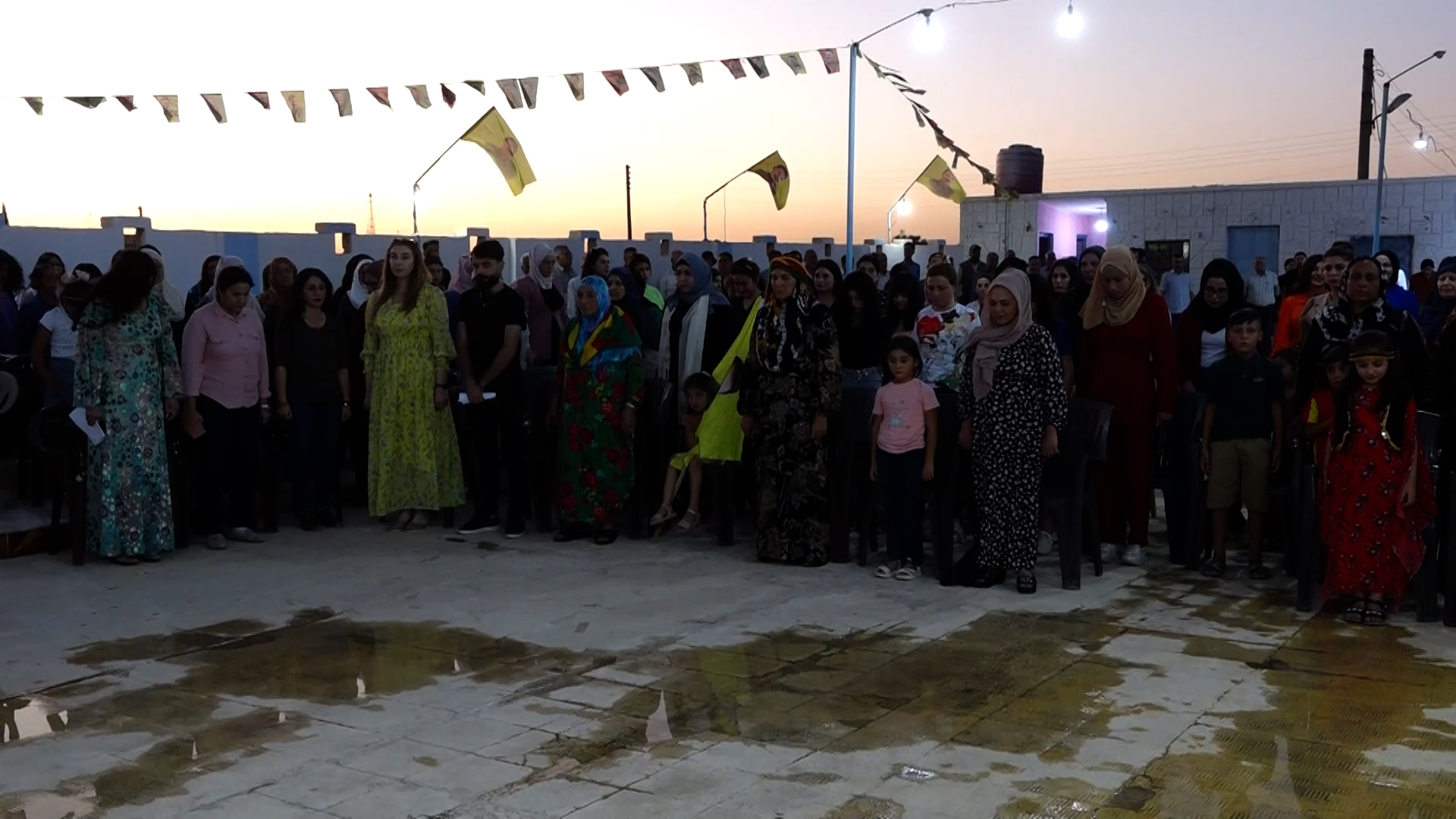 فعالية في عامودا من أجل كسر العزلة عن القائد عبد الله أوجلان وإنهاء المؤامرة الدولية