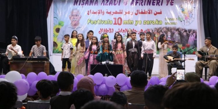 تحت شعار “فن الأطفال رمز للحرية والإبداع” انطلاق مهرجان الطفل العاشر في الحسكة