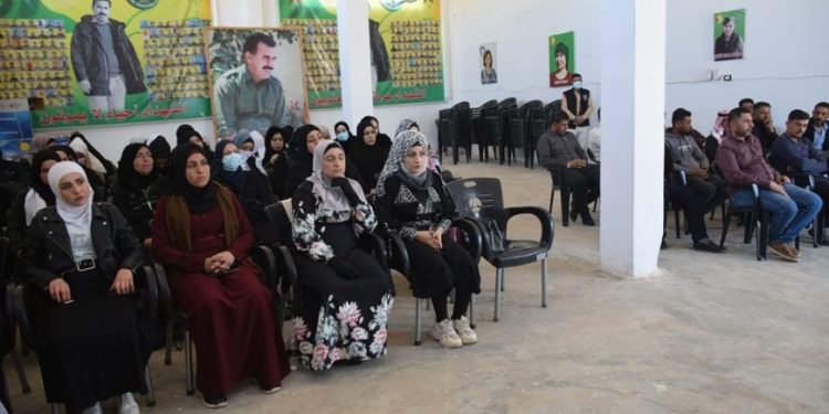 محاضرة توعوية عن مكافحة المخدرات في الشدادي