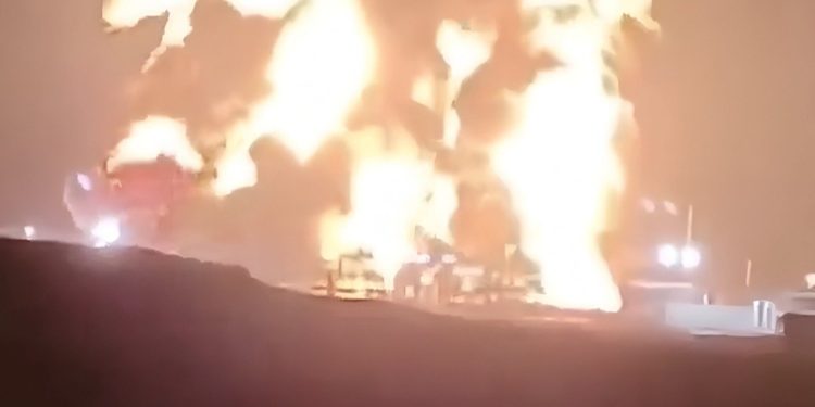 هجوم بمسيرات على حقل كورمور الغازي بالسليمانية بإقليم جنوب كردستان