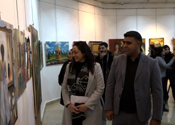 بمشاركة 71 فناناً..انطلاق فعاليات معرض للفن التشكيلي في قامشلو