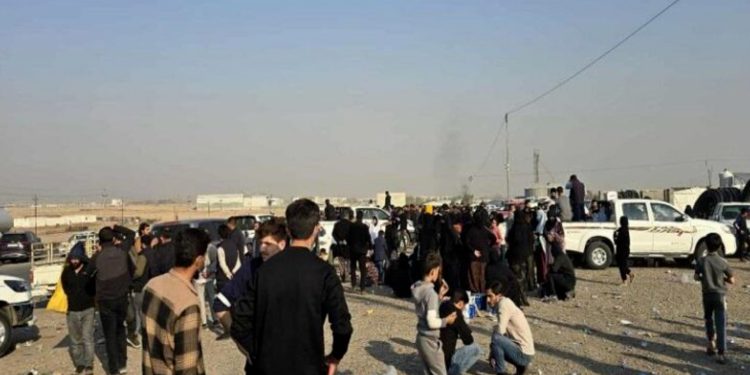أهالي قرية لاجان يعودون إلى منازلهم رغم استمرار حالة التوتر