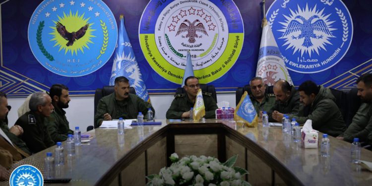 بحضور القيادة العامة… مكتب علاقات الأمن الداخلي يعقد اجتماعه السنوي في مقاطعة الرقة