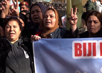 مسيرة جماهيرية في قامشلو تضامناً مع حيي الشيخ مقصود والأشرفية تقرير: يحيى محمد