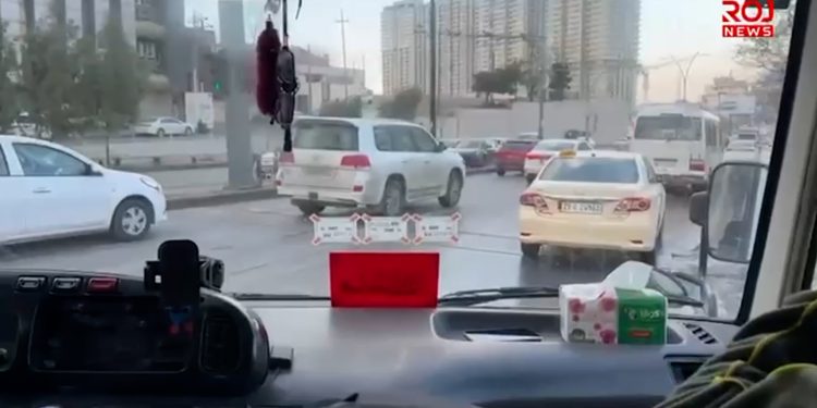 أهالي السليمانية يتوجهون نحو روج آفا