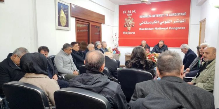 انطلاق اجتماع المؤتمر الوطني الكردستاني مع الأحزاب الكردية في روج آفا