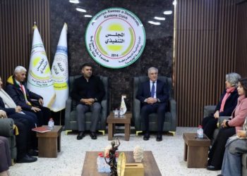 وفد المؤتمر القومي الكردستاني يجري سلسلة زيارات في قامشلو