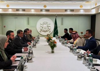 مظلوم عبدي وإلهام أحمد وأسعد الشيباني يلتقون بوزير الخارجية السعودي في ميونخ