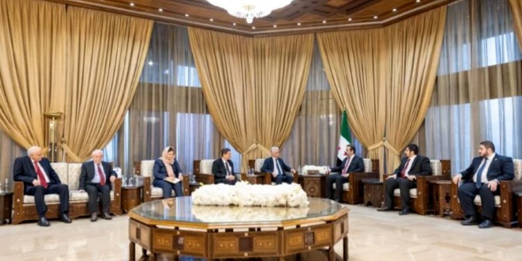 لقاء في دمشق بين المجلس الوطني الكردي ووزير خارجية الحكومة المؤقتة في سوريا