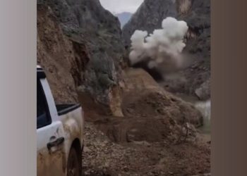 الاحتلال التركي يشق طريقا في جبال وادي رشآفا بدهوك لنقل معدات عسكري إلى جنوب كردستان