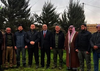القيادي سيابند عفرين يزور منطقتي تل براك وتل حميس