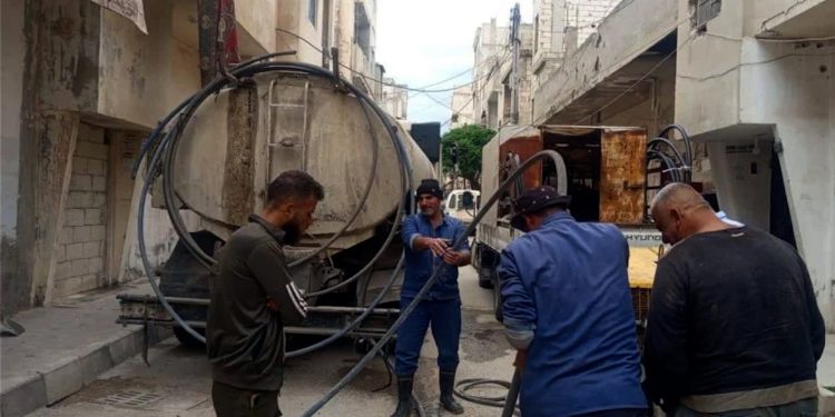 تلوث مياه في حي البياضة بحمص يكشف خللاً في شبكة البنية التحتية الصحية