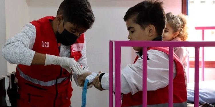 نداء إنساني للتبرع بالدم لصالح أطفال التلاسيميا في مدينة قامشلو