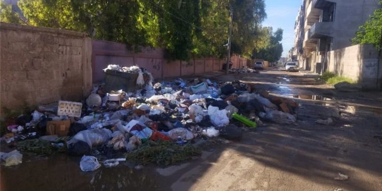 بلدية قامشلو توضح أسباب أزمة النفايات وتتعهد بحلها خلال 10 أيام