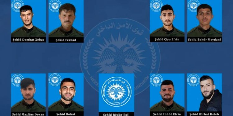 قوى الأمن الداخلي تعلن استشهاد كوكبة من أعضائها في مقاومة الشيخ مقصود والأشرفية
