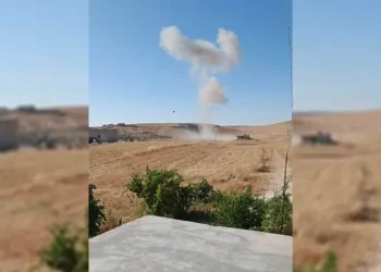 طائرة مسيّرة انتحارية تستهدف قرية أشمة في ريف كوباني الجنوبي