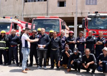 فوج إطفاء قامشلو يستنفر فرقه ويوزعها على 22 نقطة لحماية المحاصيل الزراعية