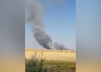 اخماد حريق واسع في جبل كزوان وخسائر كبيرة في المحاصيل الزراعية