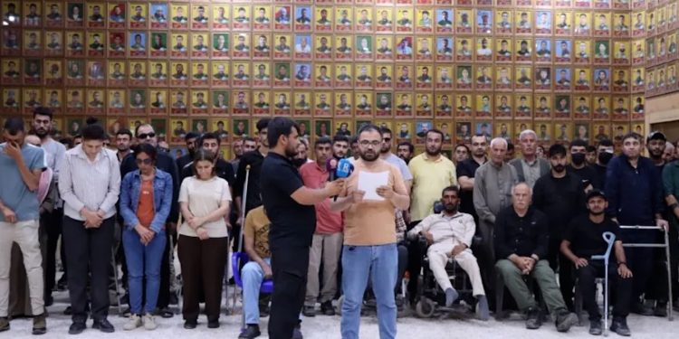 جرحى الحرب يطالبون بتطبيق “الحق في الأمل” للقائد عبد الله أوجلان