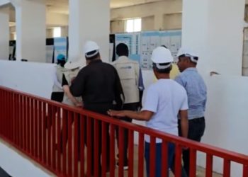 وفد من اليونيسيف يزور محطة علوك لمتابعة أعمال الترميم وآلية إعادة تشغيلها