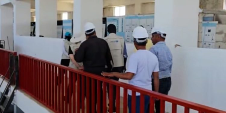 وفد من اليونيسيف يزور محطة علوك لمتابعة أعمال الترميم وآلية إعادة تشغيلها