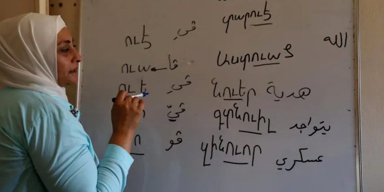 مؤسسة اللغة الأرمنية تواصل دوراتها لإحياء اللغة الأم وتطالب بإدراجها في المناهج الدراسية