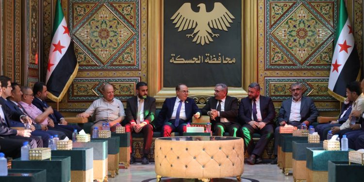 محافظ الحسكة يبحث مع وزير التعليم العالي واقع قطاع التعليم العالي في المحافظة