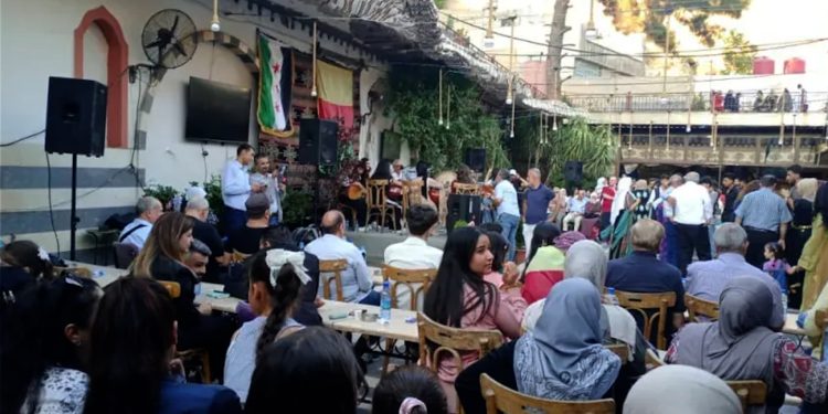 الكرد في دمشق يحتفلون بمناسبة ذكرى ثورة 19 تموز