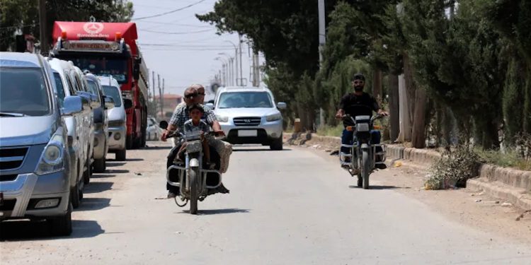 إدارة مرور الدرباسية تبدأ تطبيق حظر جزئي على الدراجات النارية