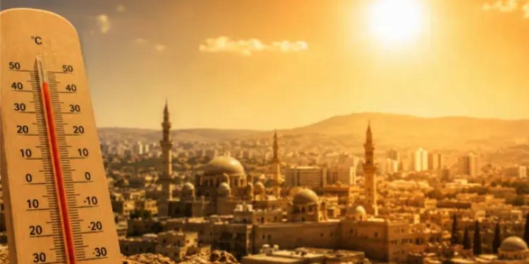 طقس صيفي اعتيادي وأجواء مغبرة حتى نهاية الأسبوع