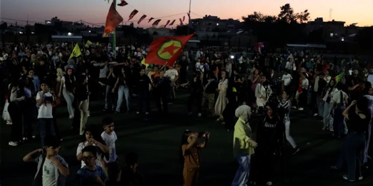 فعالية في قامشلو تطالب بالحرية الجسدية للقائد عبد الله أوجلان