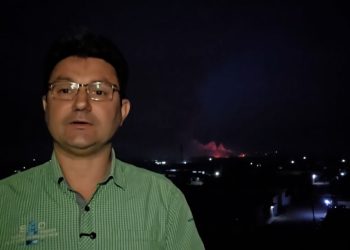 ناشط بيئي يحذر من تلوث الهواء في قامشلو بسبب حرق النفايات