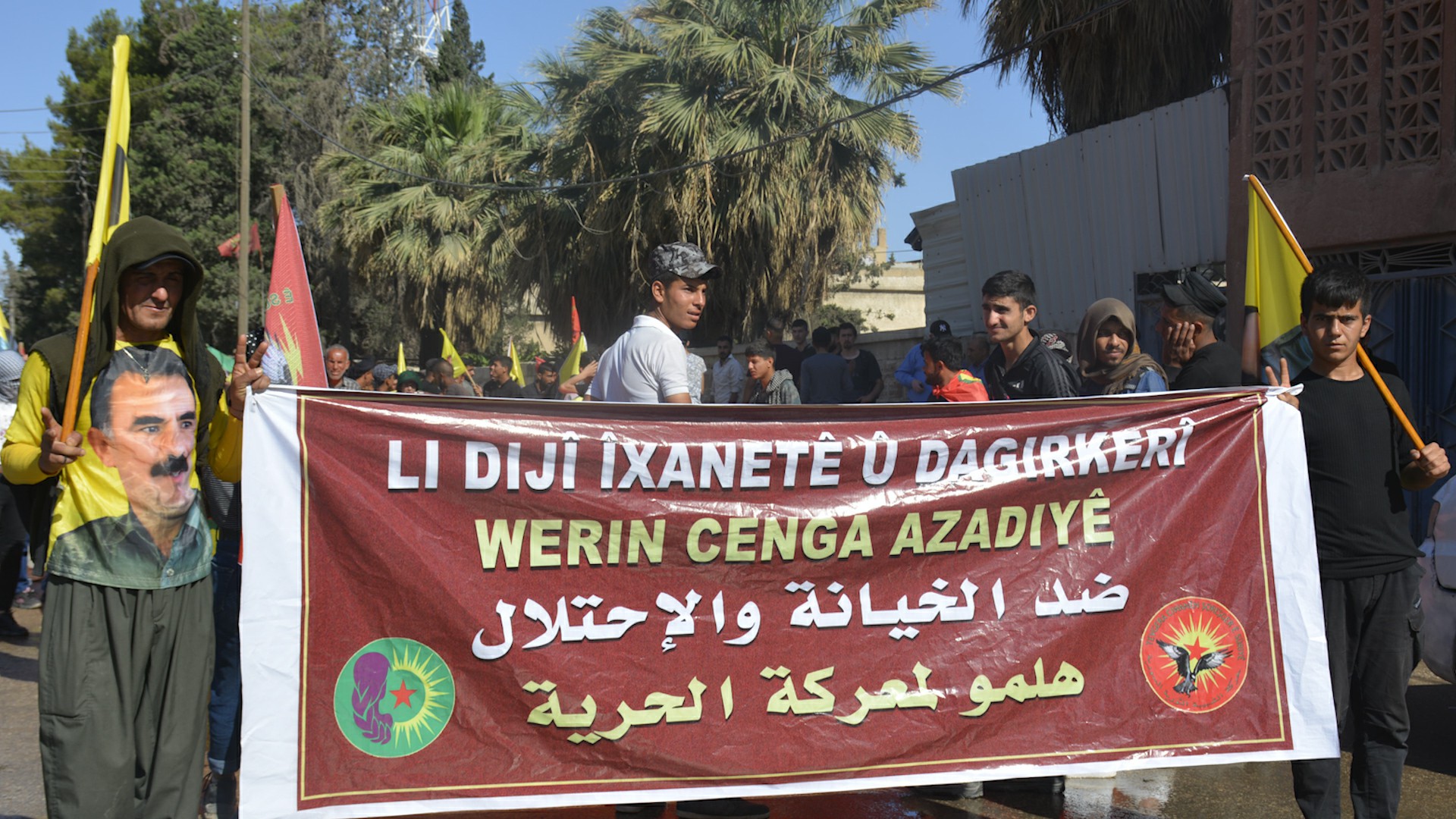 Meşa dirêj a ciwanan di roja 2. de gihaşte navçeya Girkê Legê