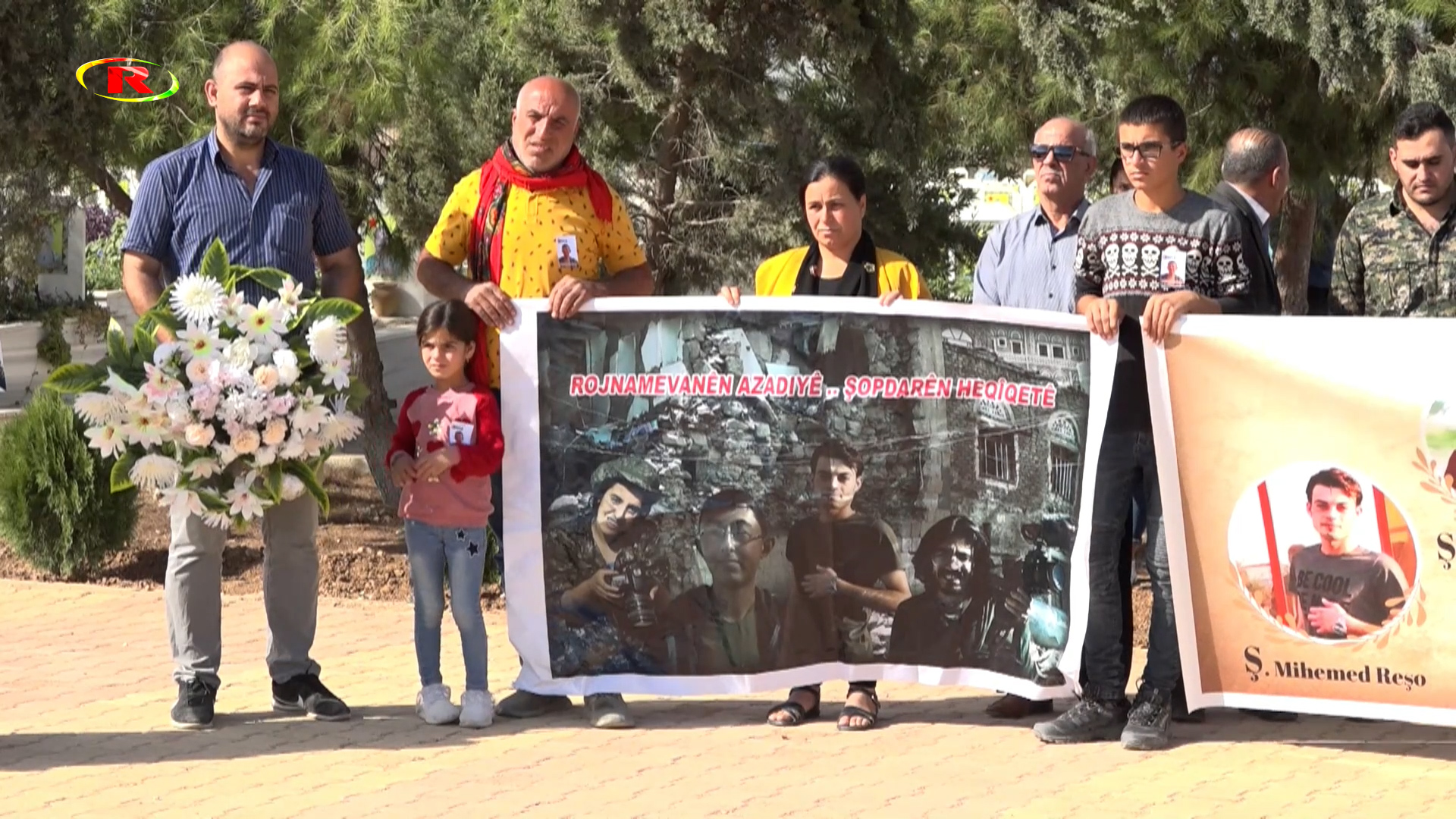 Rojnamevên şehîd li Qamişlo û Til Temirê hatin bibîranîn