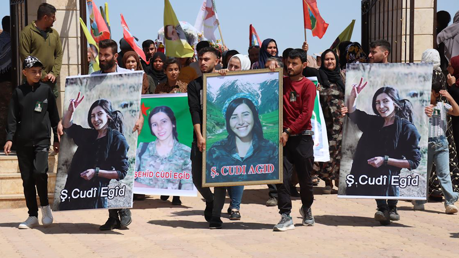 Li Hesekê û Şedadê şehîd Cûdî û Samî bi merasîman hatin oxirkirin