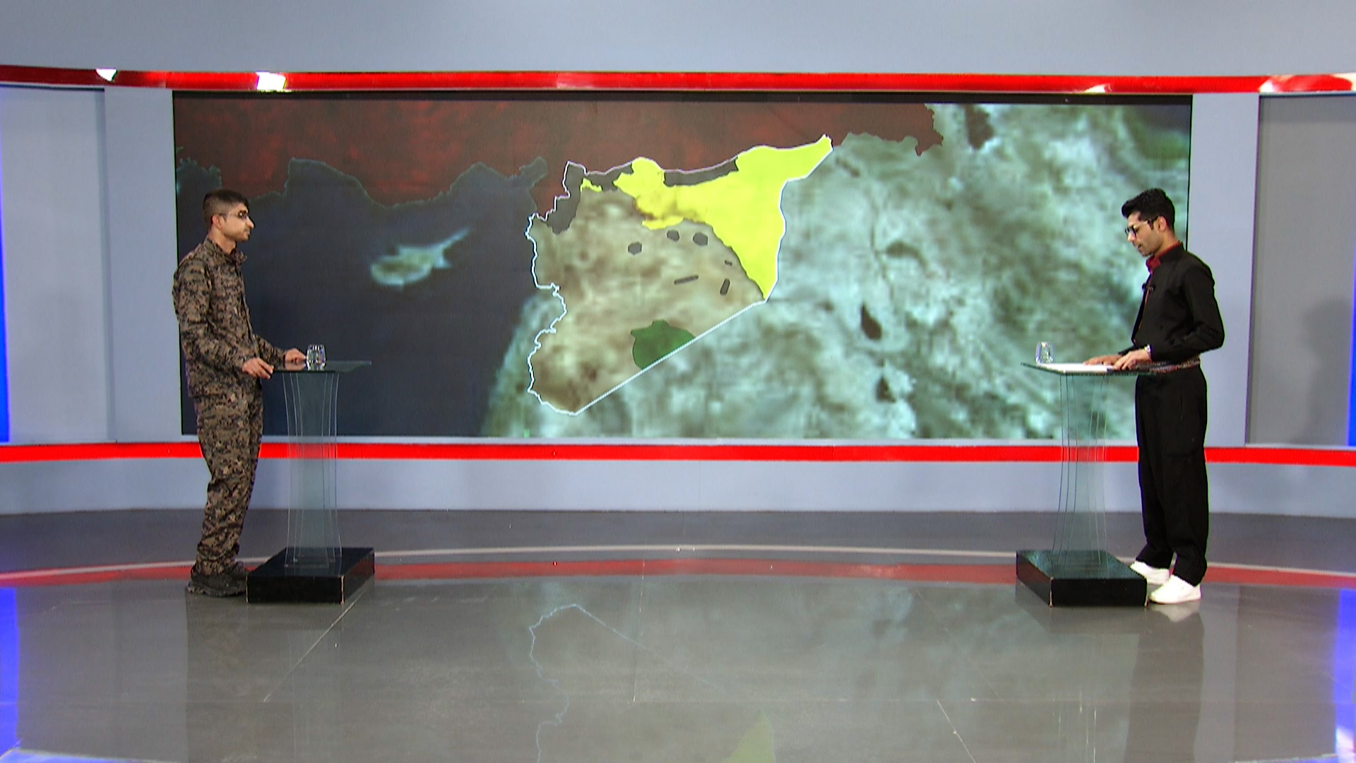 Ferhad Şamî ji Ronahî TV re: Egera rûdana şerekî mezin li dijî Bakur û Rojhilatê Sûrî heye