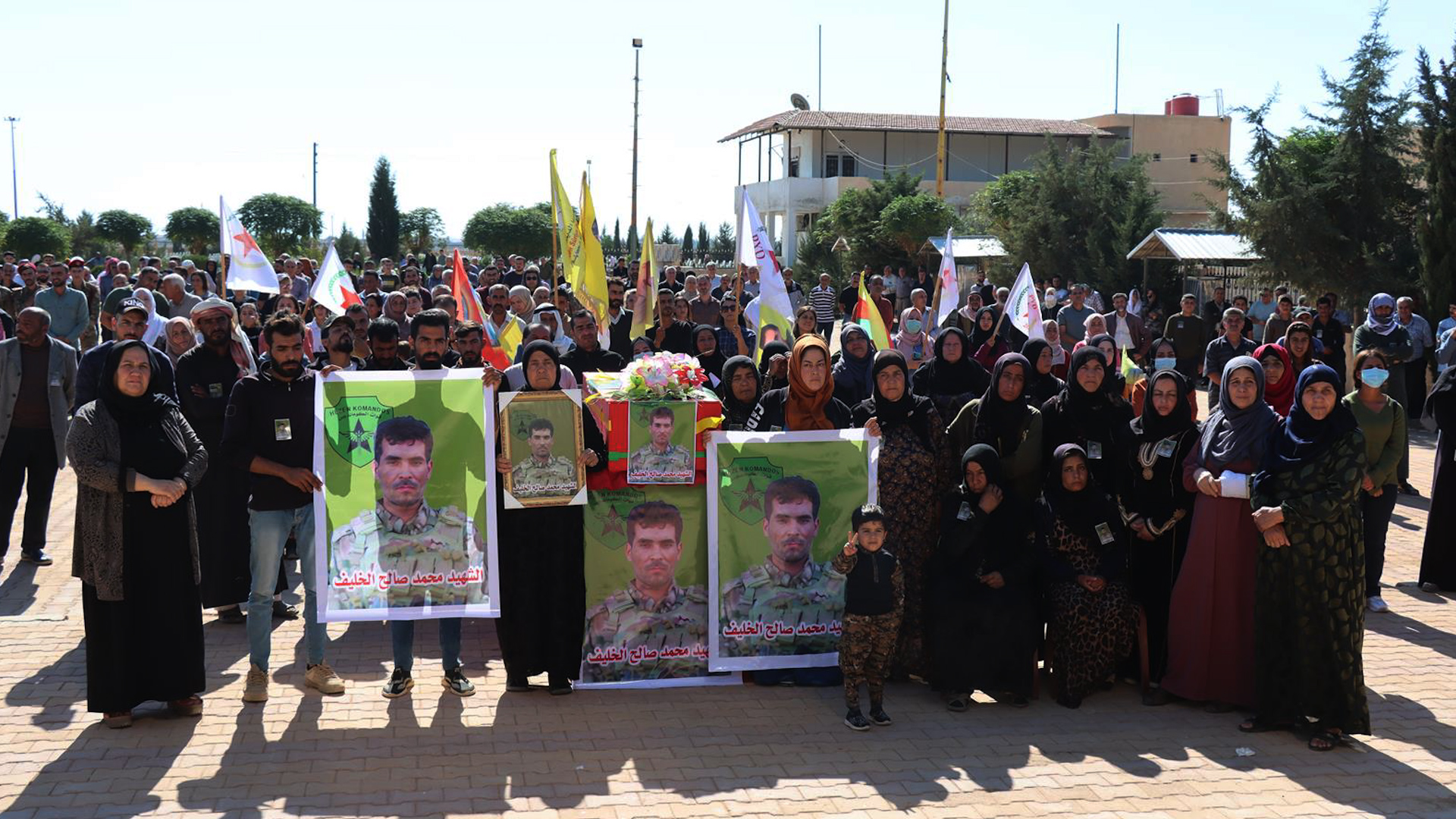Hesekê-Şehîd Mihemed El Xilêf bi merasîmekî hate oxirkirin