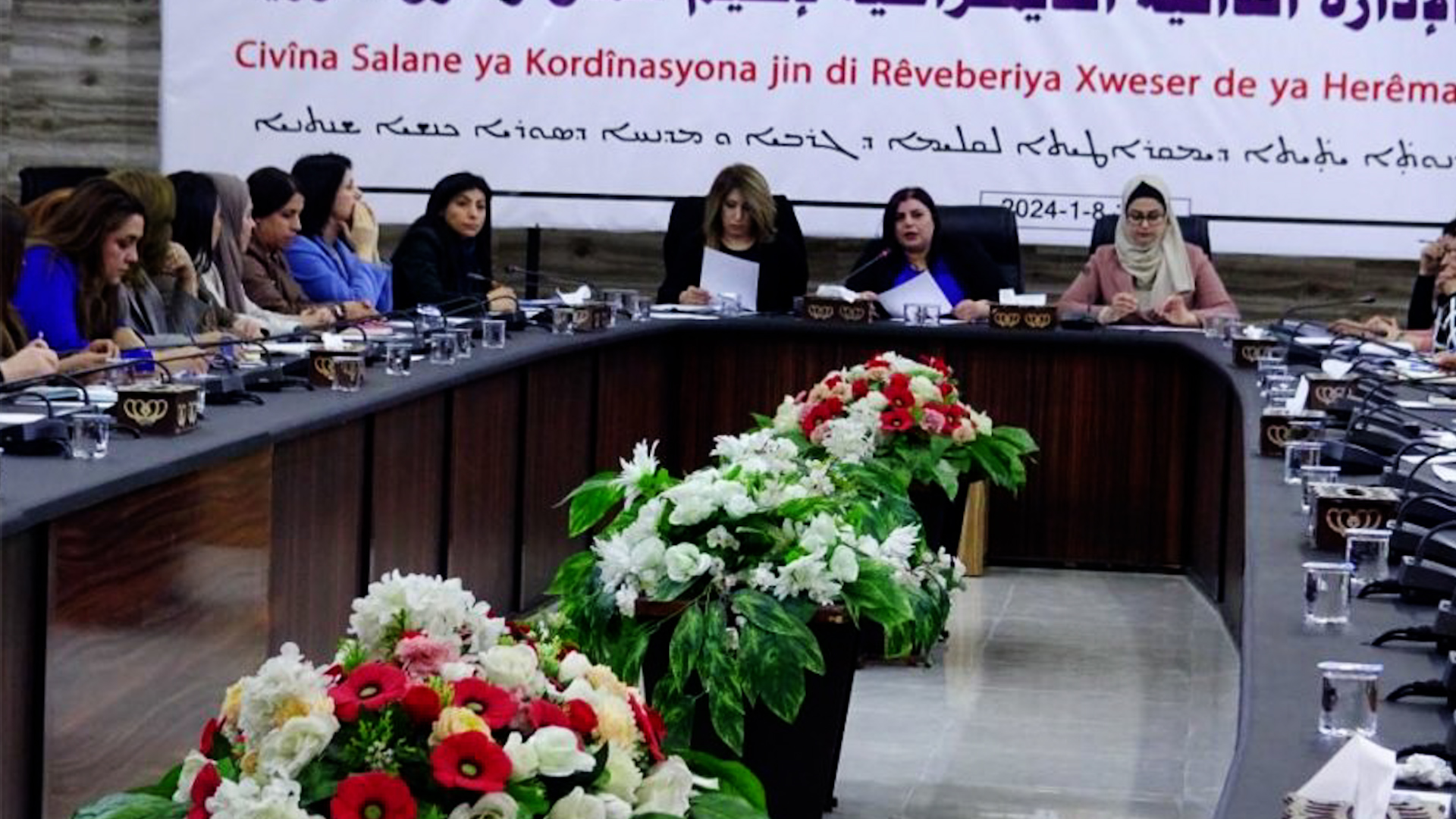 Kordînasyona Jinan a Rêveberiya Xweser civîna xwe ya salê bi dawî kir
