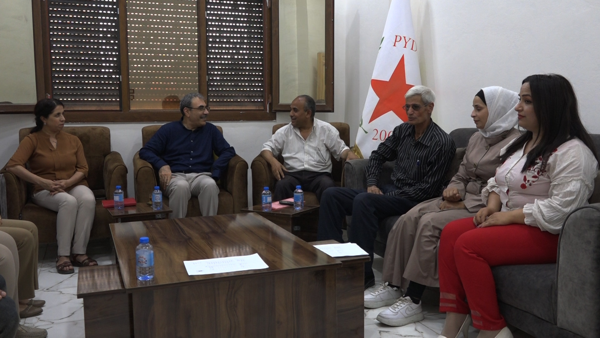 Li Hesekê PYD û Kongra Star bi partîyên sîyasî re civiyan
