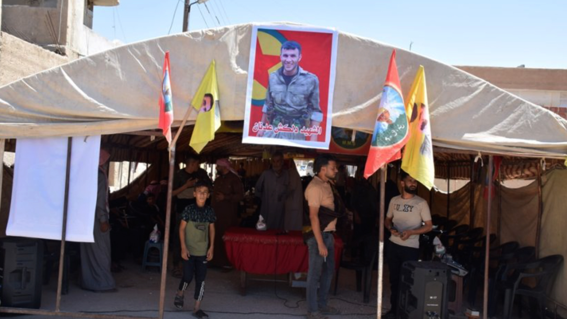 Li Şedadê ji bo şehîd Dilgeş Ednan merasîma xiyabî hat lidarxistin