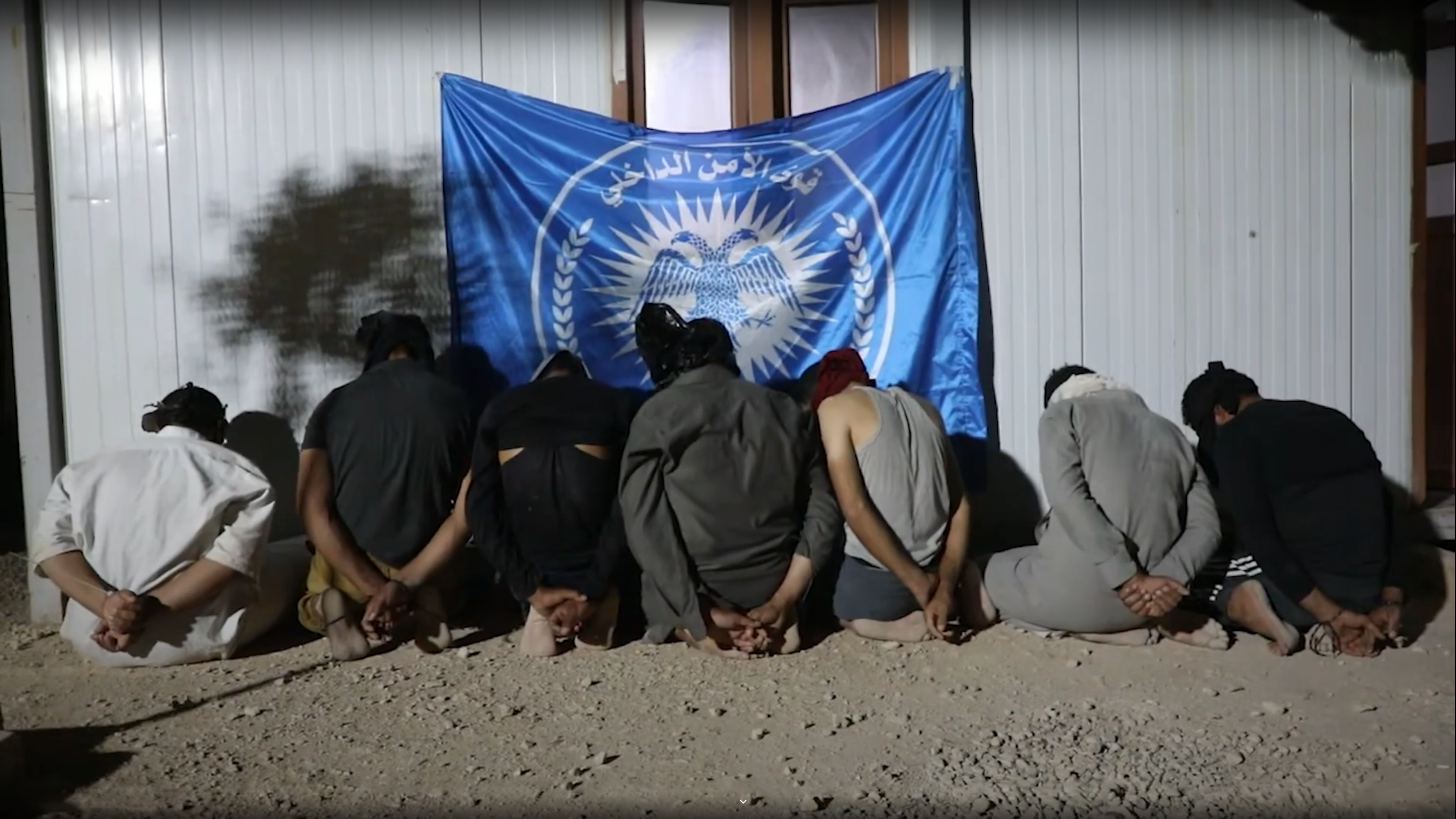Asayîşê li kampa Holê 7 çeteyên DAIŞ’ê girtin