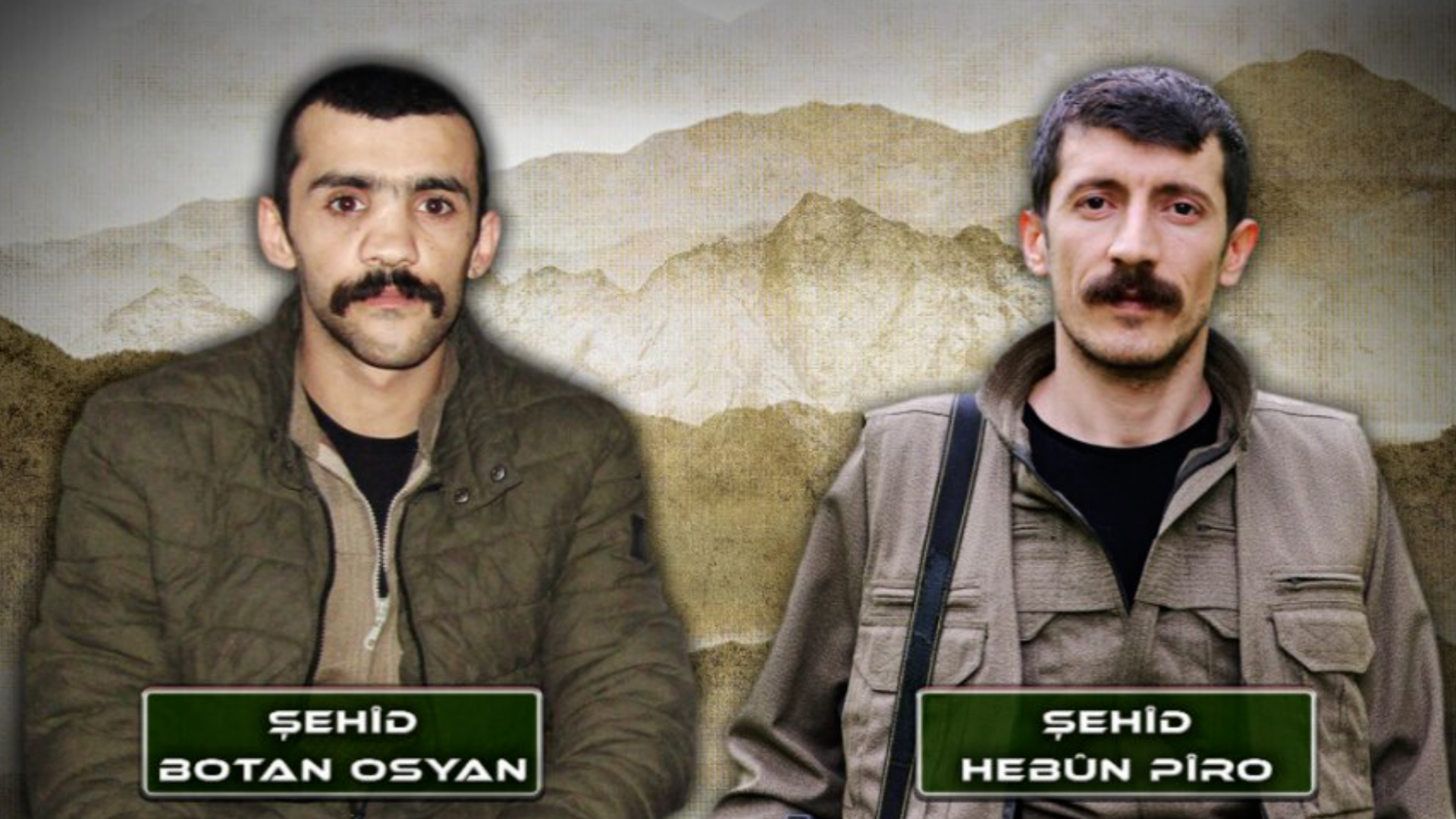 HPG’ê nasnameya 2 şehîdan eşkere kir