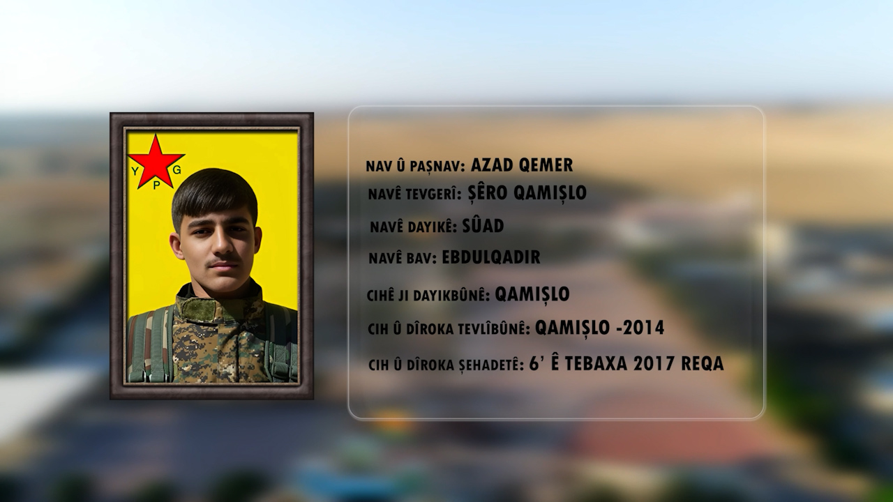 CANGORIYÊN AZADIYÊ-Şehîd Şêro Qamişlo