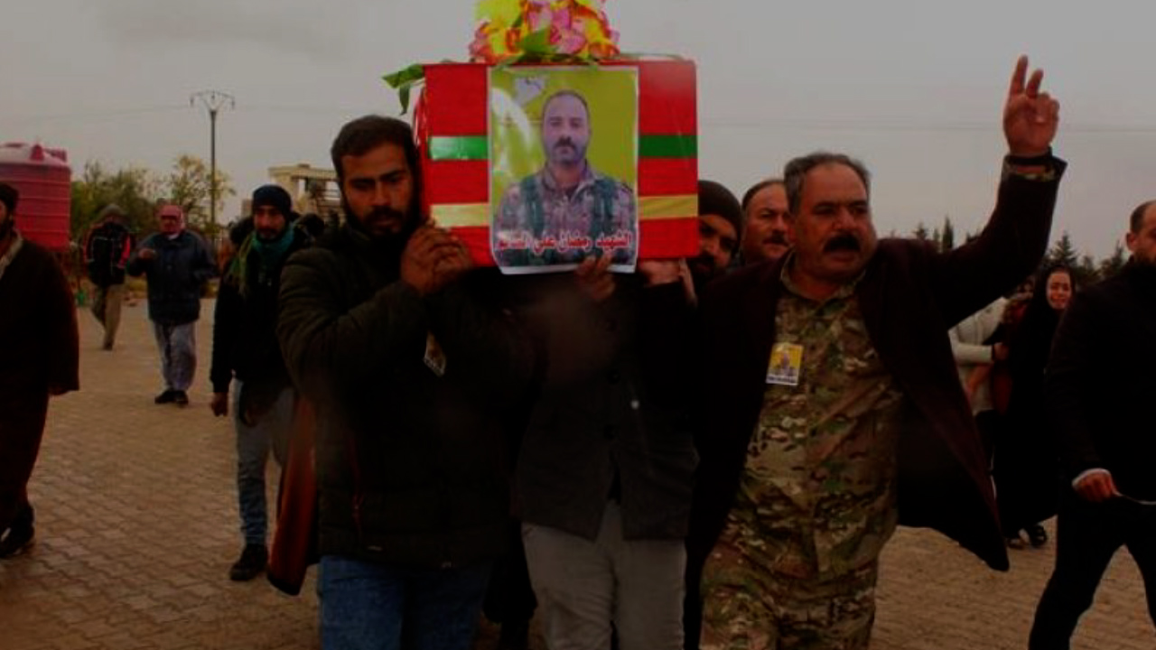 Li Til Temirê şervanê QSD’ê Remedan El Salim bi merasîmekê hat oxirkirin