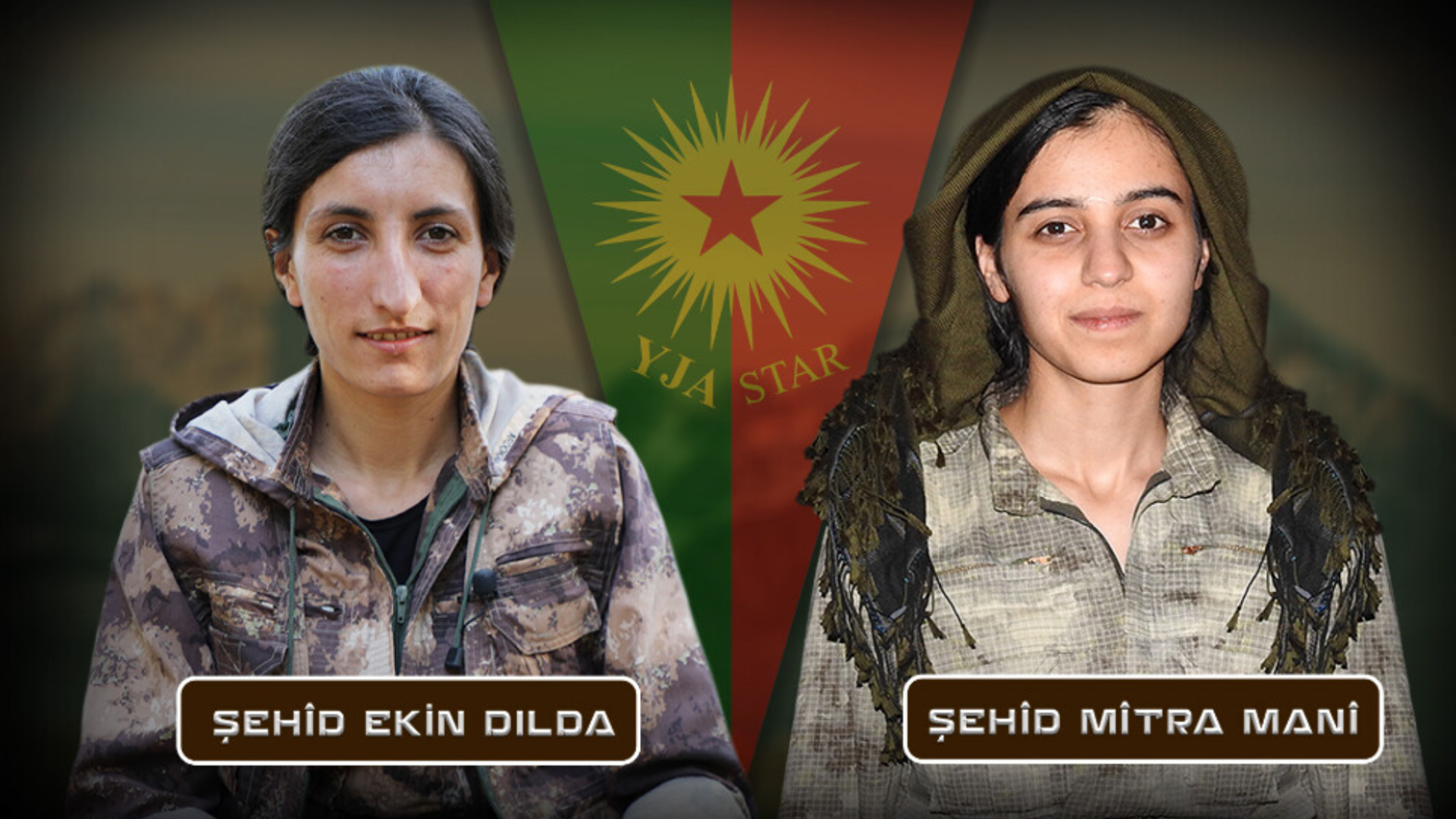 HPG’ê nasnameya 2 Gerîlayên li Xakurkê şehîd bûne eşkere kir